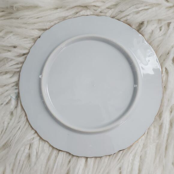 Bird Motif Gold Trimmed Serving Plate Set - Picture 7 of 10